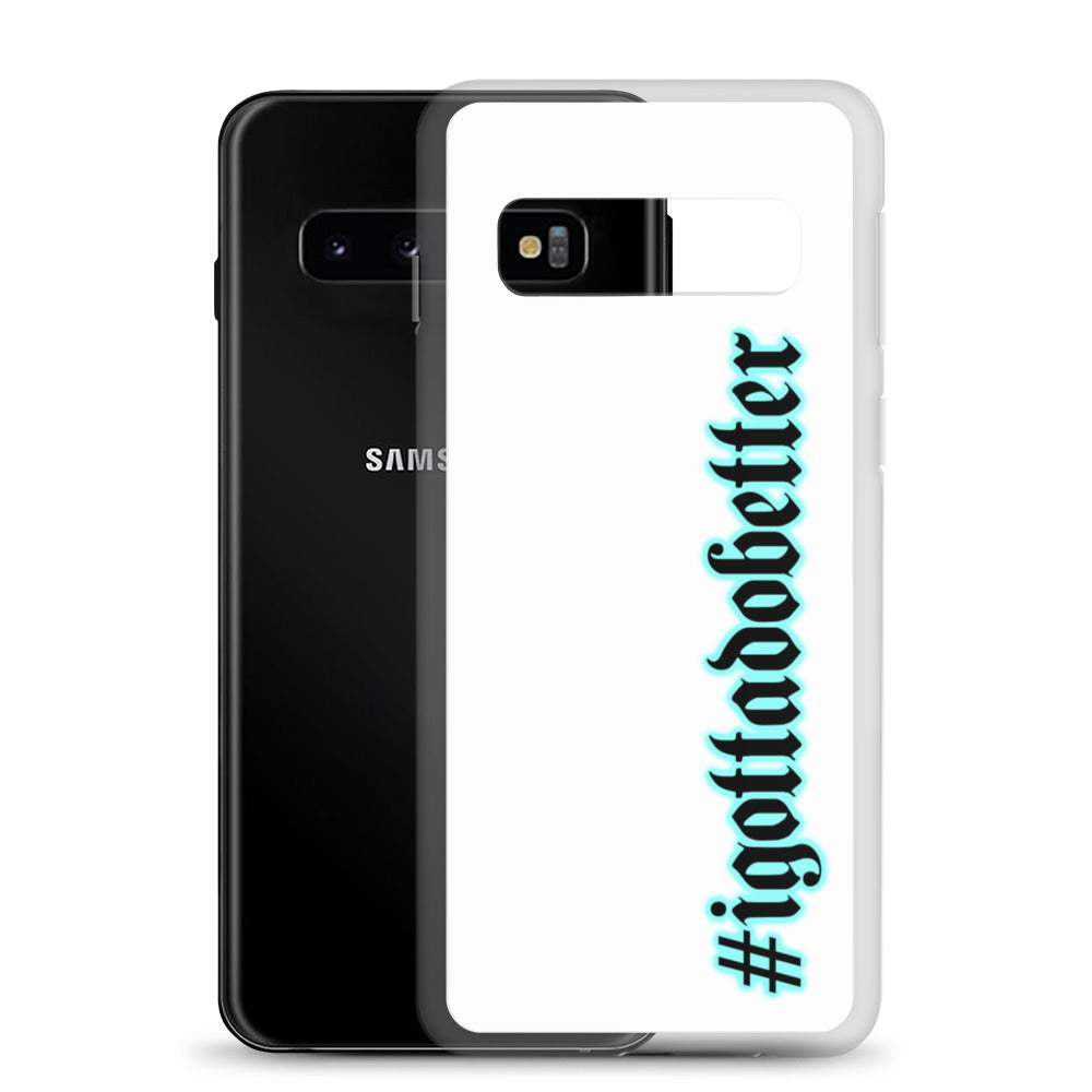 Samsung- #igottadobetter- teal/white