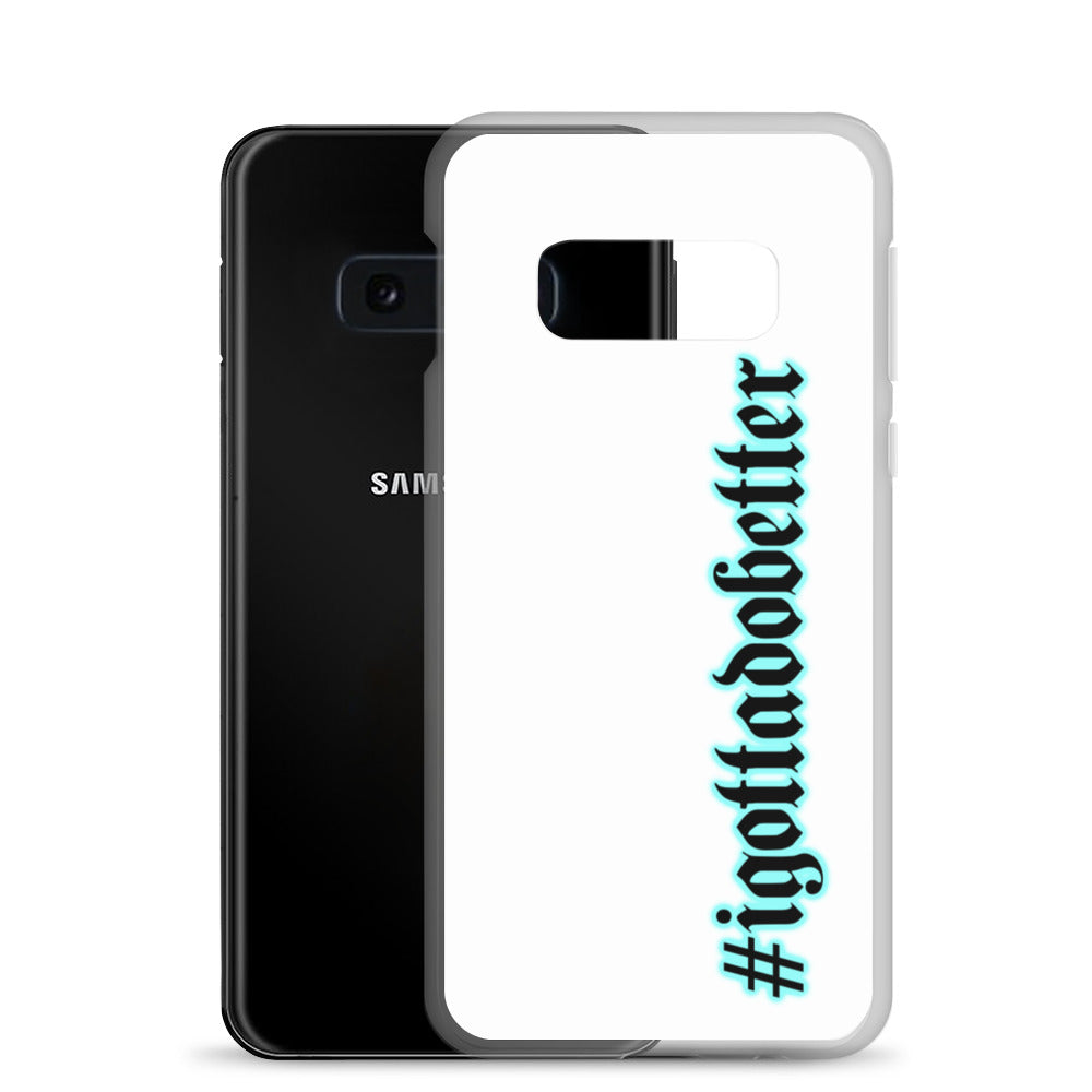 Samsung- #igottadobetter- teal/white