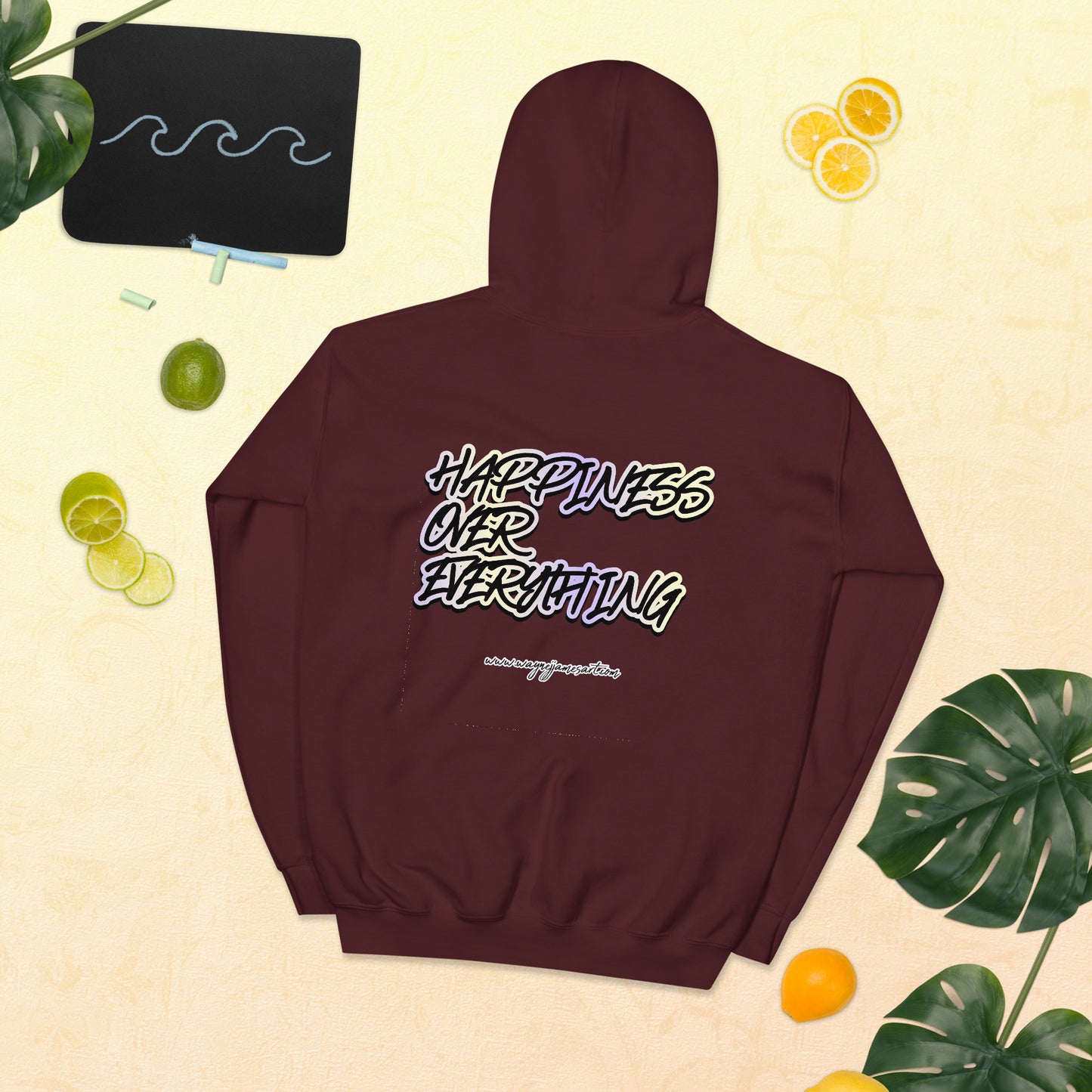 Happiness over Everything- Hoodie