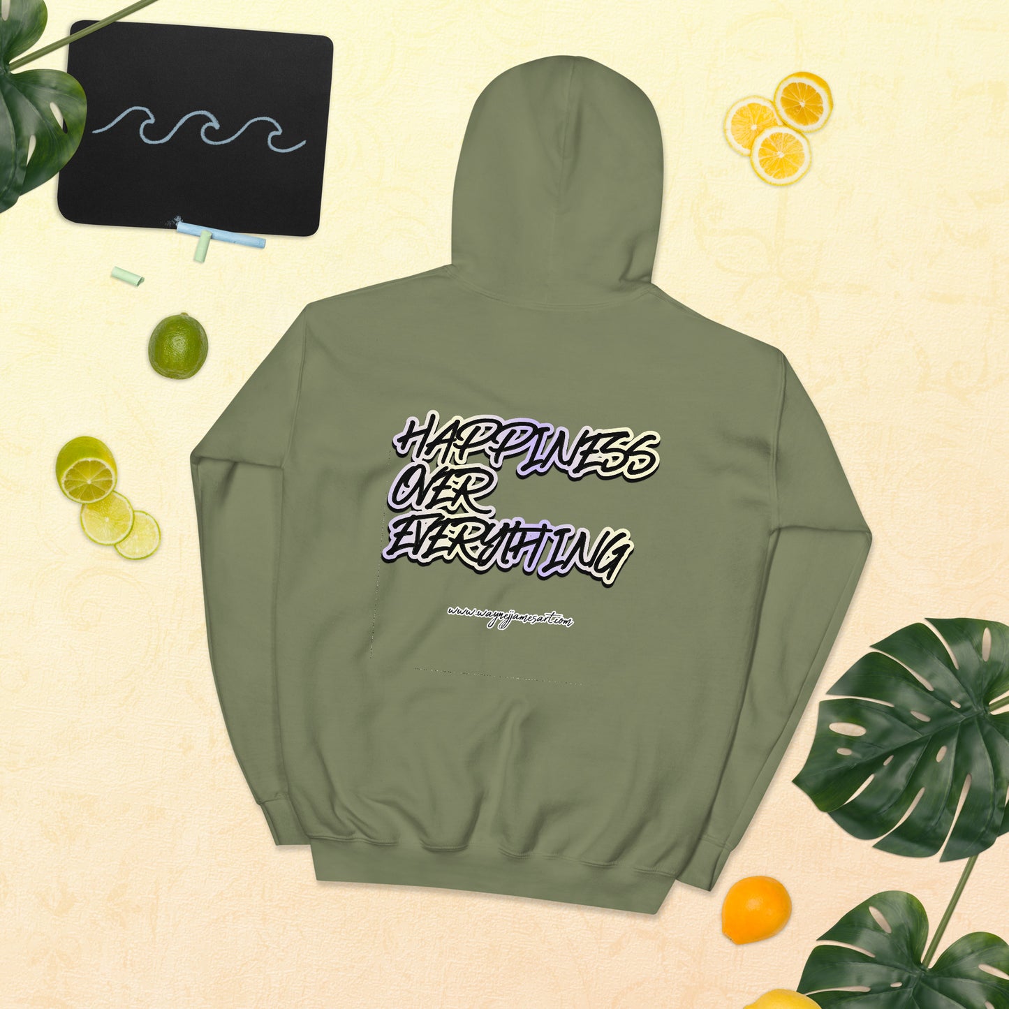 Happiness over Everything- Hoodie